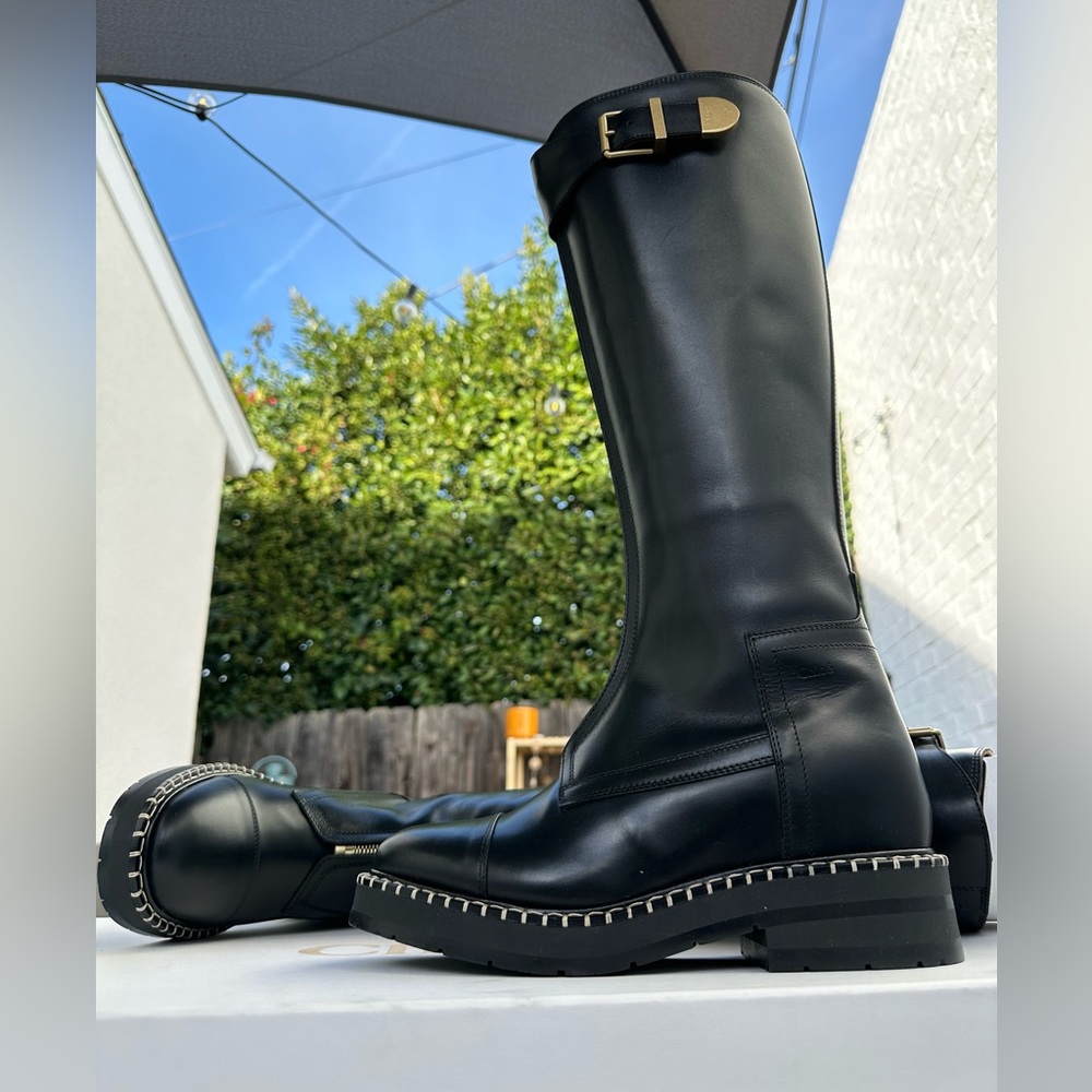 NEW W DUSTBAGS and Box! Chloé Noua High Boot 38W